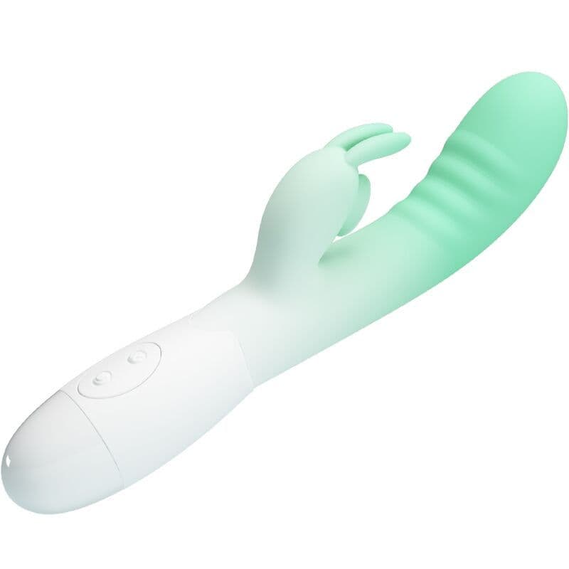PRETTY LOVE - CERBERUS RABBIT VIBRATOR 3O VIBRATIONS GREEN 4