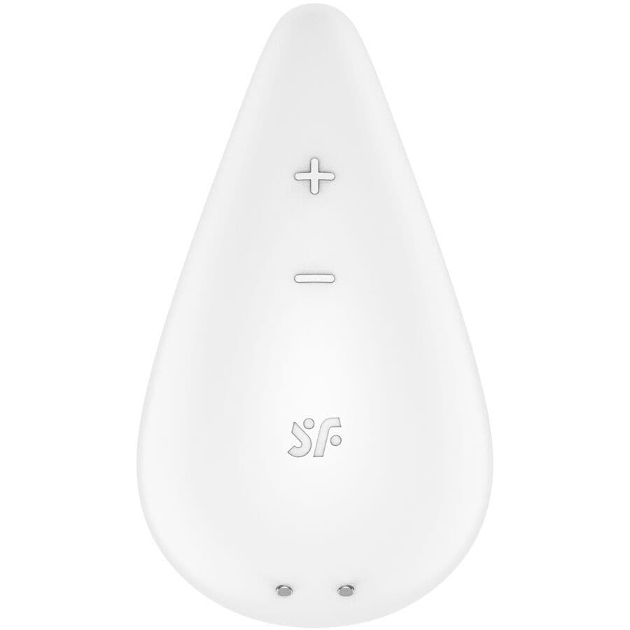 SATISFYER - VIBRATORE GOCCIA DI RUGIADA LAY-ON BIANCO 2