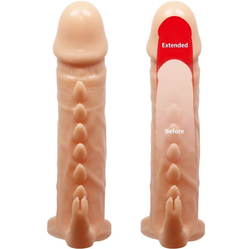 PRETTY LOVE - EMMIT OVOJ ZA PENIS S STIMULATORJEM KLITORISA, POLT 3