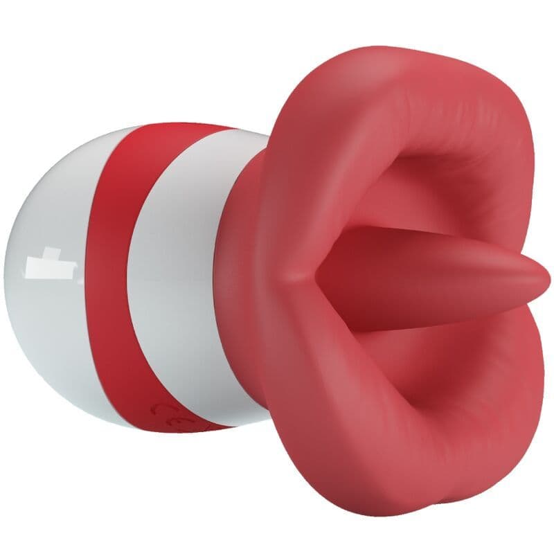 PRETTY LOVE - MINA TONGUE STIMULATOR LIGHT RED 4