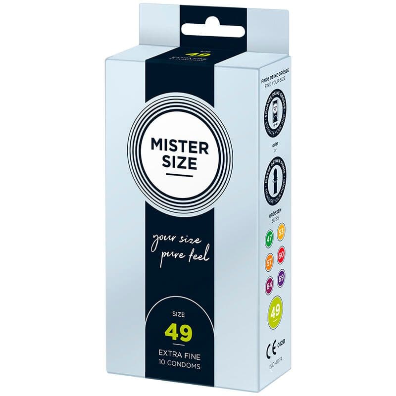 MISTER SIZE - CONDOM SIZE S 49 MM (10 UNITS) 2