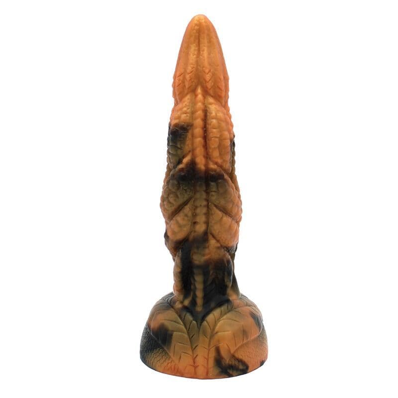 POWER MONSTERS - TYRANNOSAURUS BICOLOR FANTASY SILICONE DILDO 20.5 CM Ø 5 CM 3