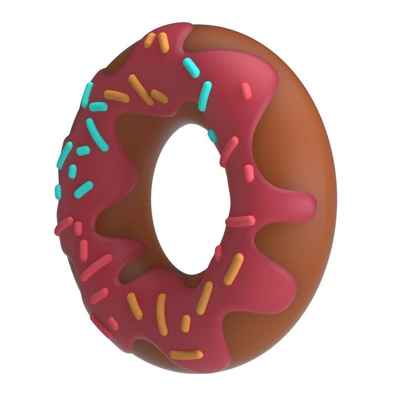 PRETTY LOVE - SUPER DONUT PENIS RING PINK 3