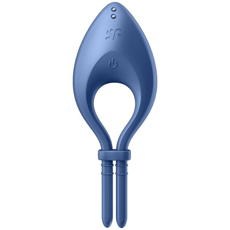 SATISFYER - BULLSEYE RING VIBRATOR APP BLAU 2