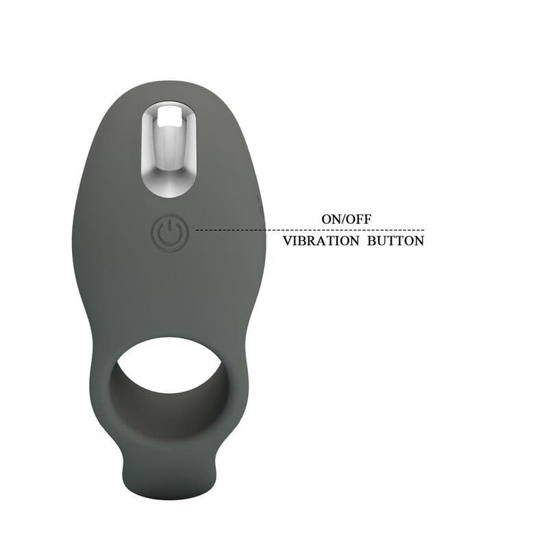 PRETTY LOVE - RECHARGEABLE VIBRATING RING WITH DUAL STIMULATION 3