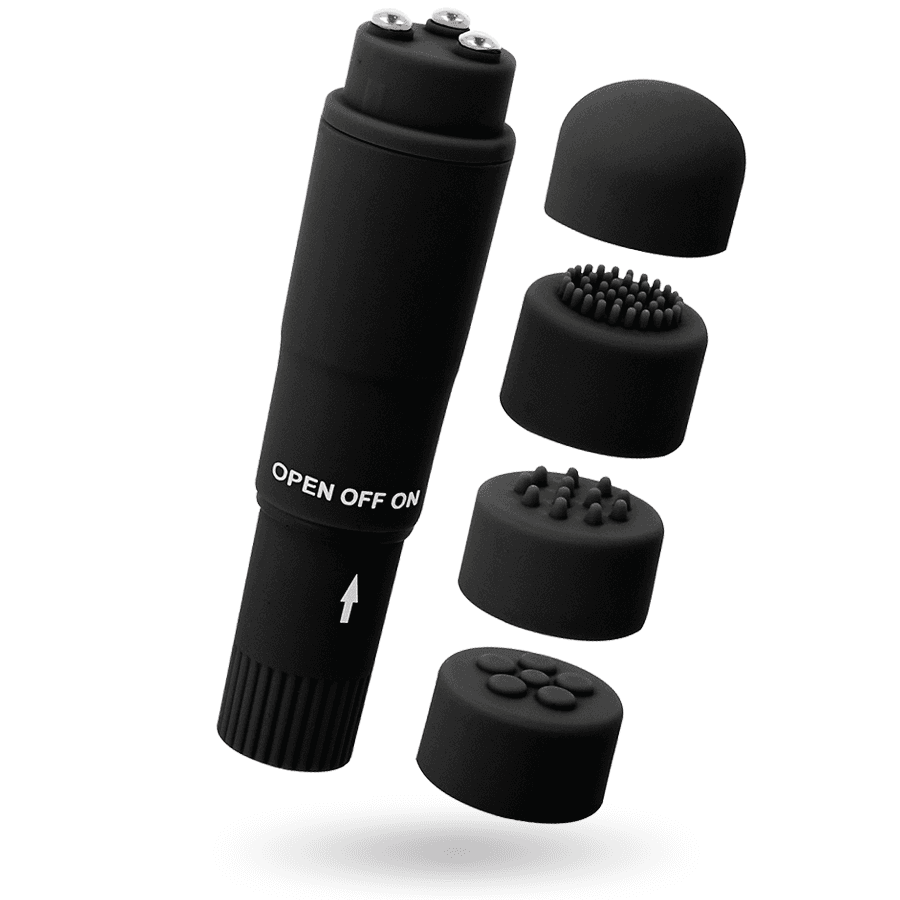 GLOSSY - KURT POCKET MASSAGER BLACK 2