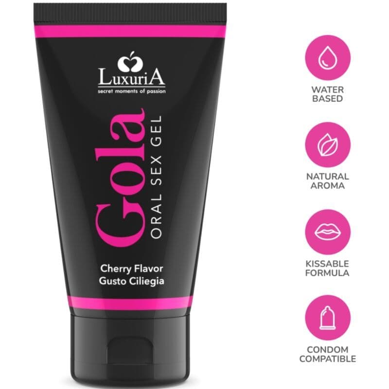 INTIMATELINE LUXURIA - GEL PER SESSO ORALE GUSTO CILIEGIA 50 ML 3