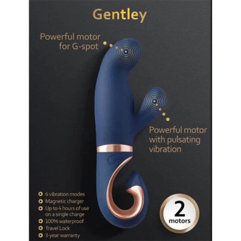 G-VIBE - SANFTER G-SPOT-VIBE KARIBISCHES BLAU 2
