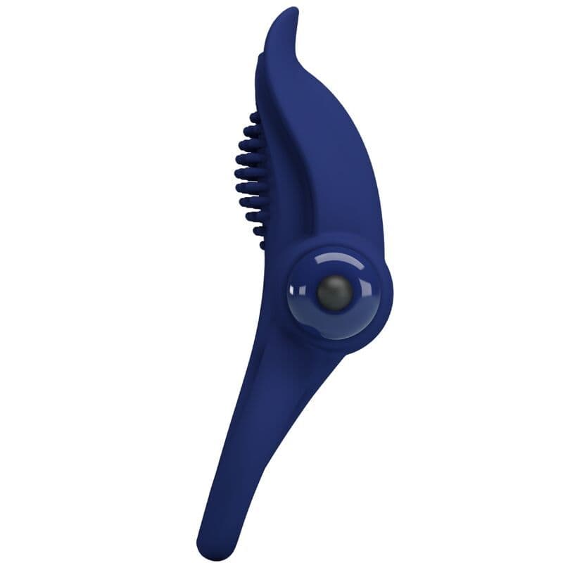 PRETTY LOVE - BRONSON DOPPELRING MIT VIBRATION BLAU 3