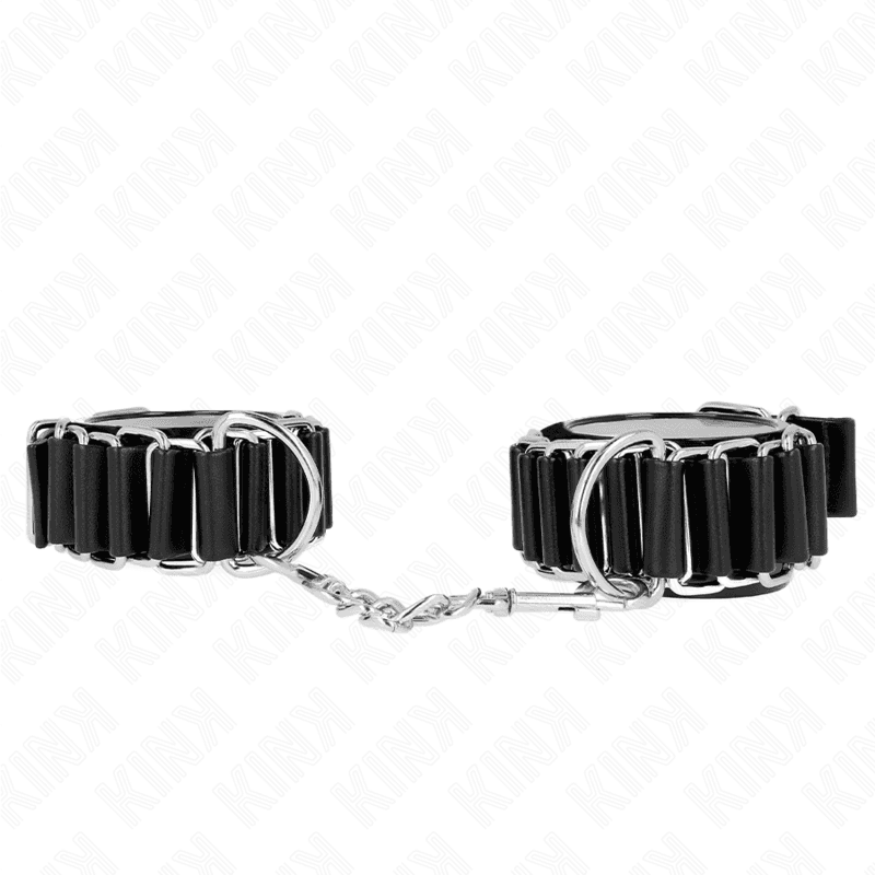 KINK - TENUTA DA POLSO SOTTILE A CERNIERA NERA REGOLABILE 16-22 CM X 3,5 CM 2