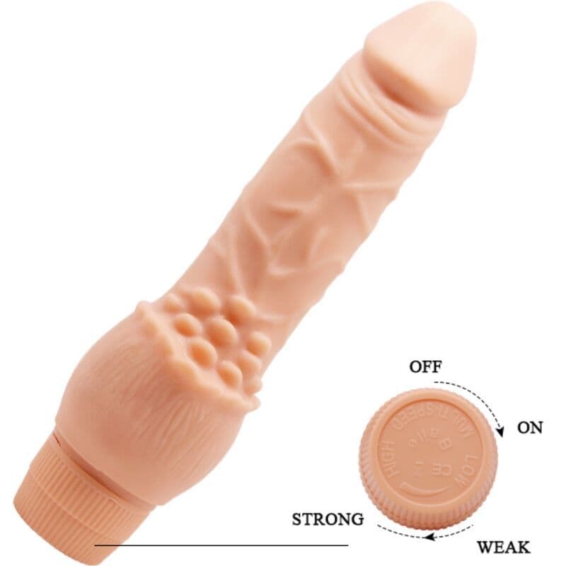 BAILE - BARBARA REALISTIC VIBRATOR 19.5 CM FLESH 4
