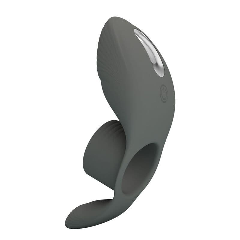 PRETTY LOVE - RECHARGEABLE VIBRATING RING WITH DUAL STIMULATION 2