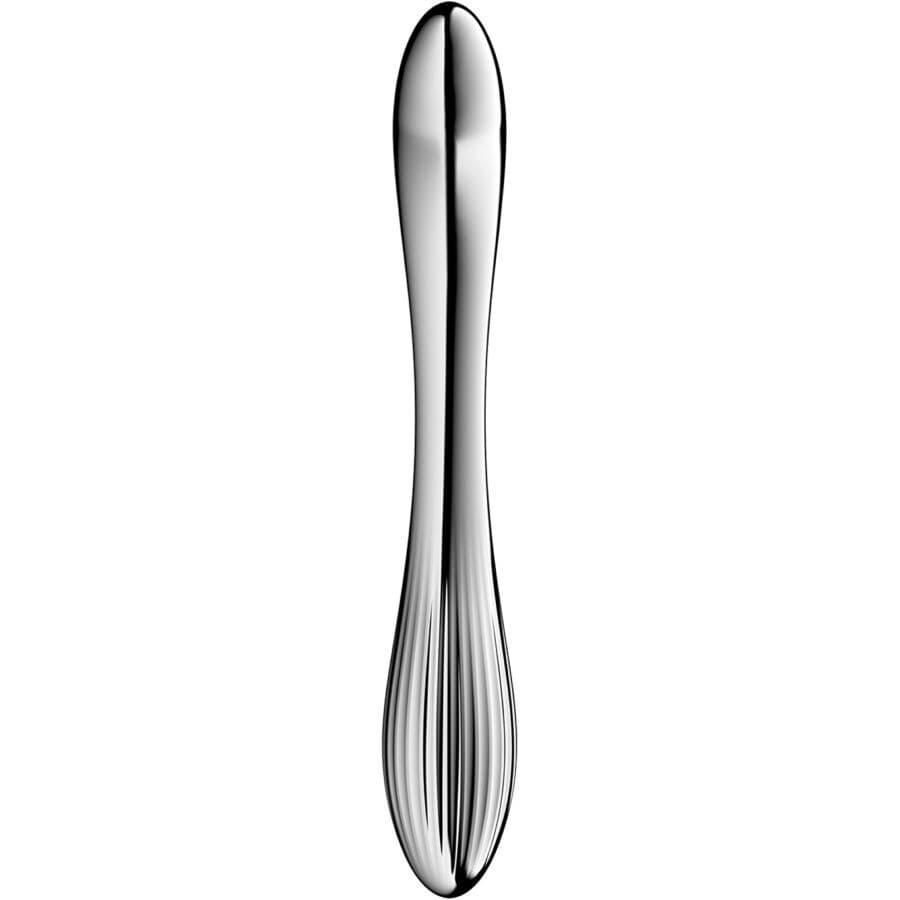 SATISFYER - PURE GRAVITY 1 DVOSTRANSKI DILDO IZ NERJAVEČEGA JEKLA 2
