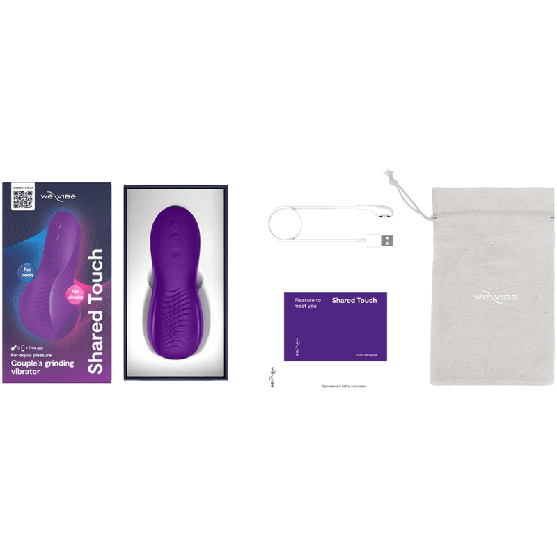 WE-VIBE - SHARED TOUCH DOPPELSEITIGER PAARVIBRATOR LILA 3