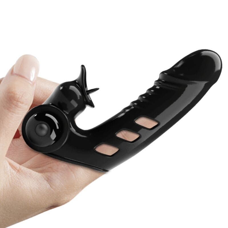 PRETTY LOVE - CORBIN BLACK VIBRATOR NASTAVEK ZA PRST 4