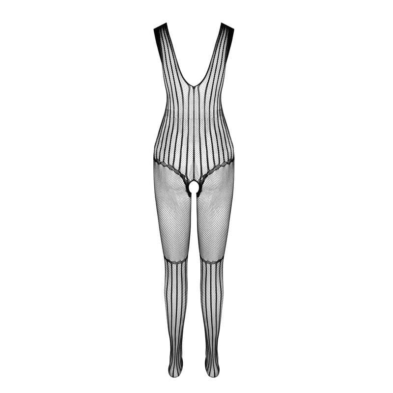 PASSION - BS 103 BODYSTOCKING NERO TAGLIA UNICA 3