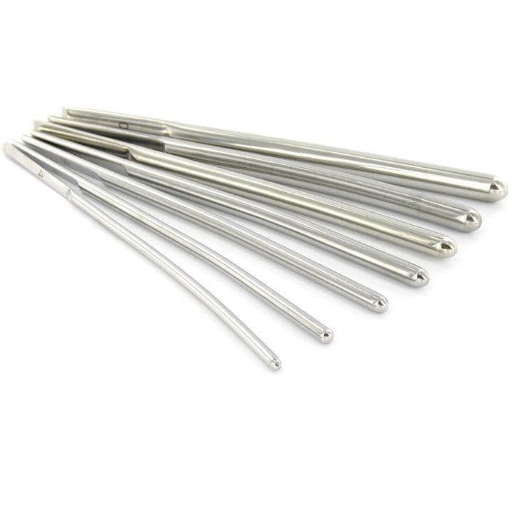 METAL HARD - 8MM STEEL URETHRAL DILATOR 3
