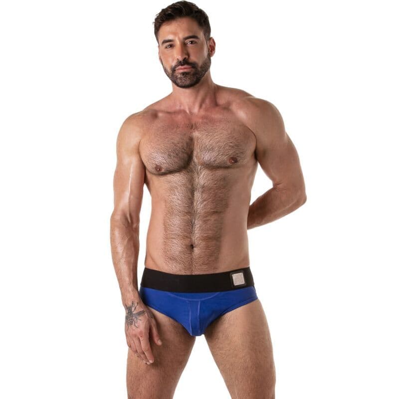 Wide waistband jock brief