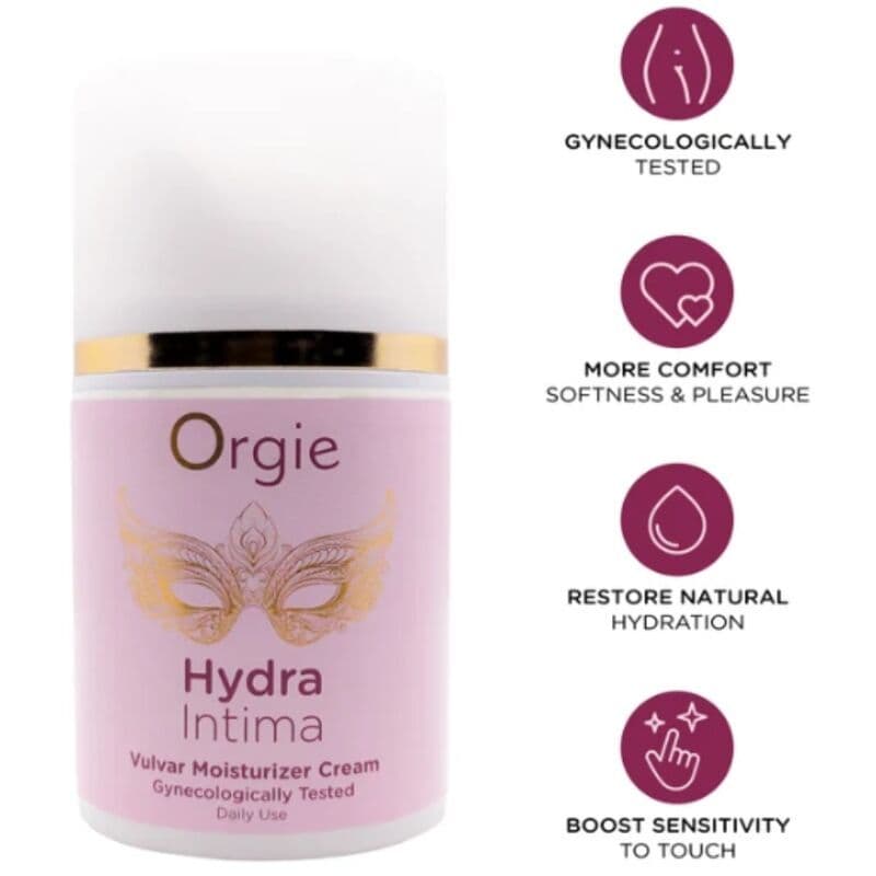 ORGIE - HYDRA INTIMA DAILY VULVAR MOISTURIZER CREAM 50 ML