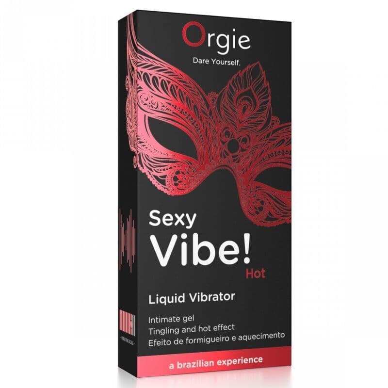 ORGIE - SEXY VIBE! HOT WARMING LIQUID VIBRATOR 15 ML 3