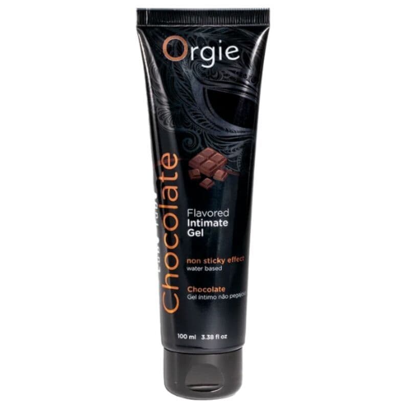 ORGIE - Lube tube chocolate kissable water-based intimni gel, 100 ML 3
