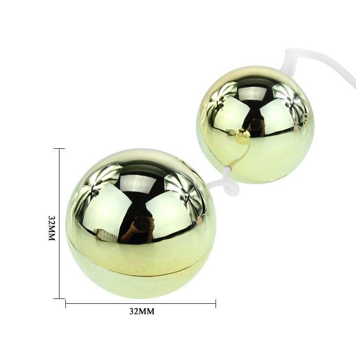 BAILE - GOLDEN CHINESE BALLS VIBRATOR 4