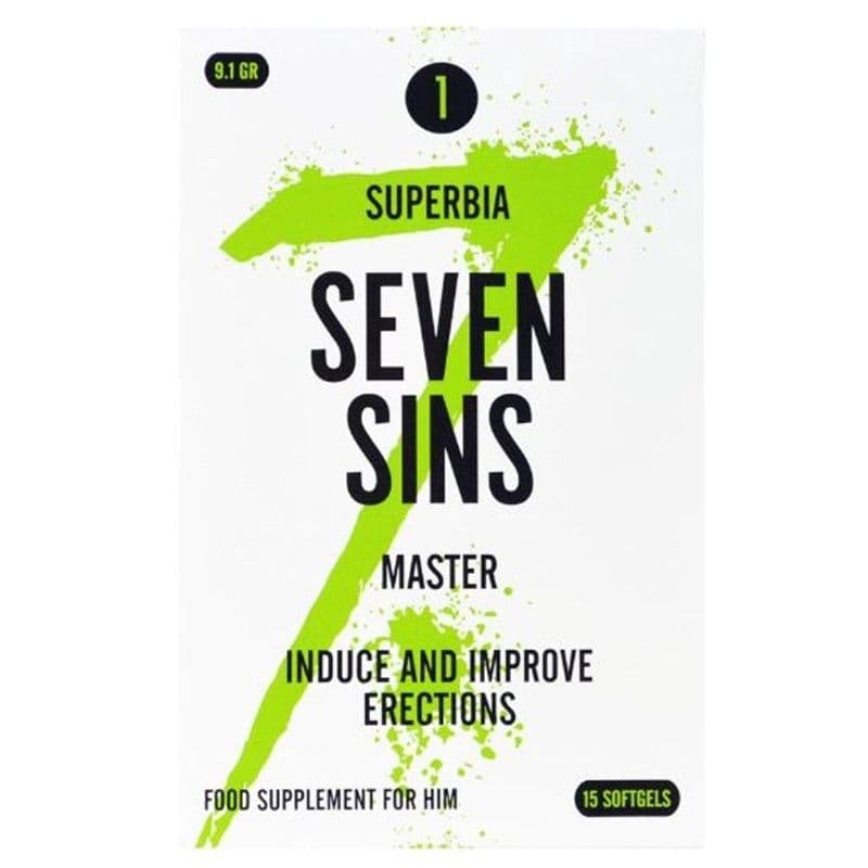 Erekcijske gel tablete Seven sins Master 3