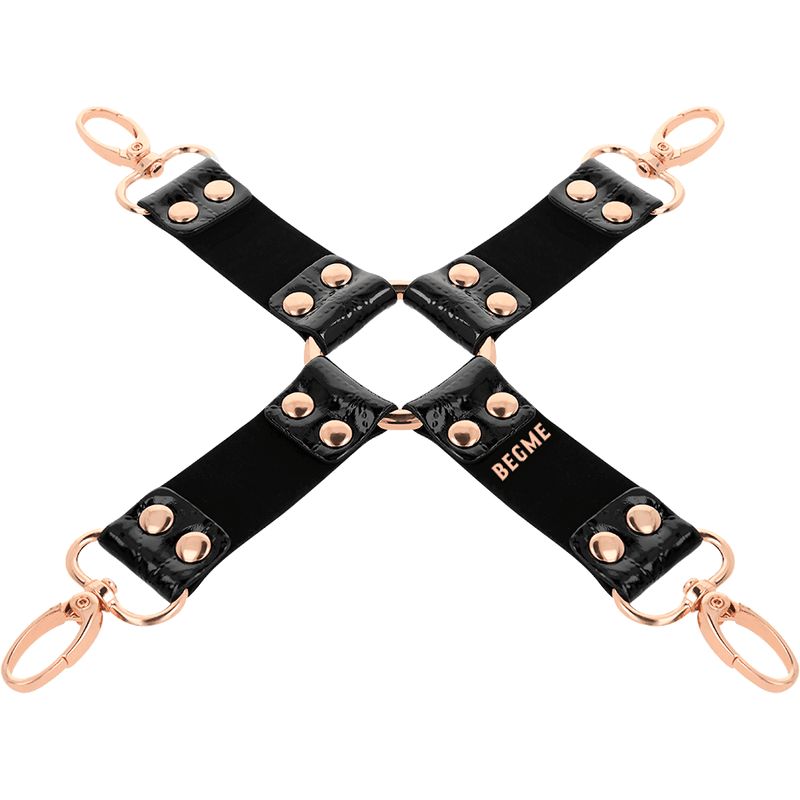 BEGME - BLACK EDITION VEGAN LEATHER HOG TIE 4