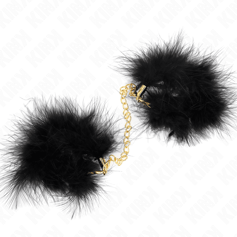 KINK - POLSINI IN PIUMA CON CATENA IN ORO MODELLO 0 2