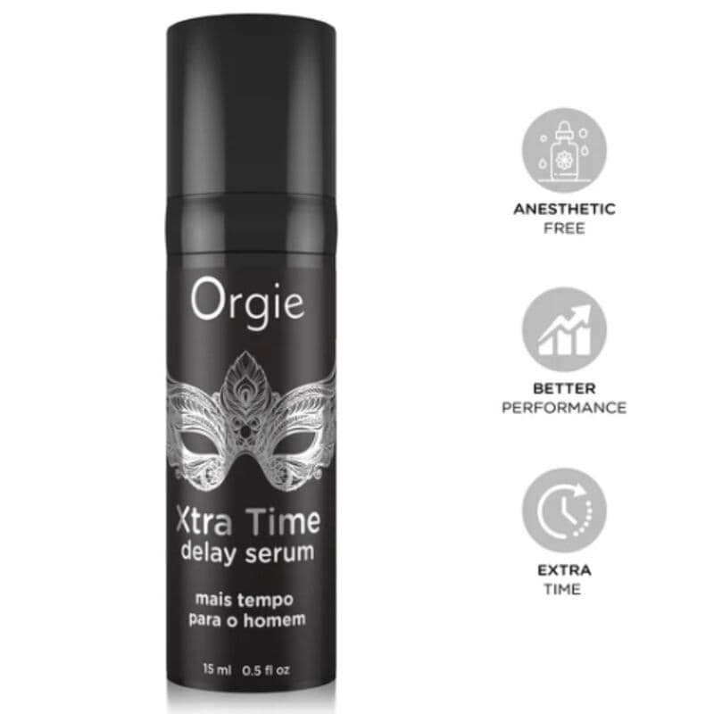 ORGIE - Xtra Time silikonski serum za odgodu bez anestetika, 15 ml