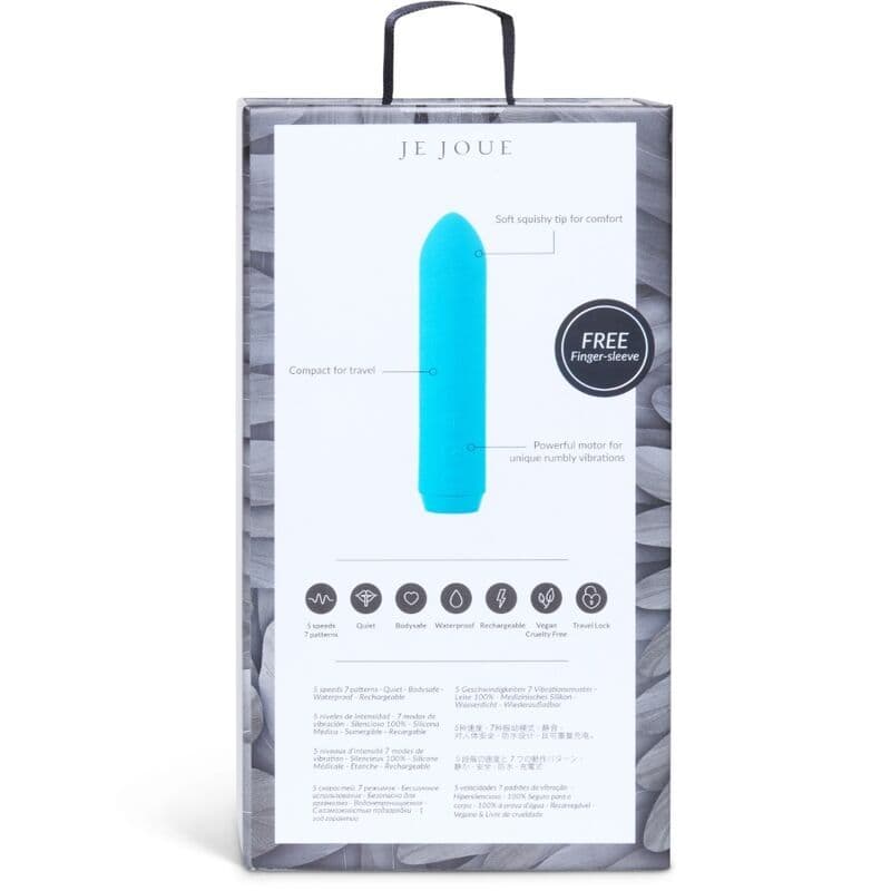 JE JOUE - TEAL CLASSIC BULLET VIBRATOR 4