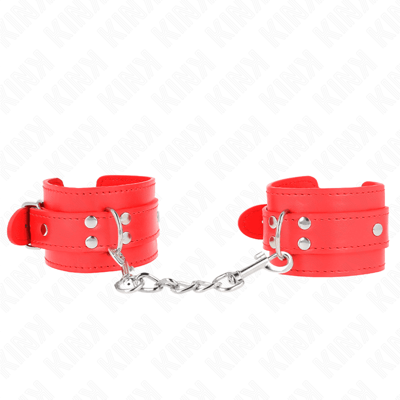KINK - RESISTENZA DA POLSO SEMPLICE ROSSO REGOLABILE 20-23 CM X 5,5 CM 2