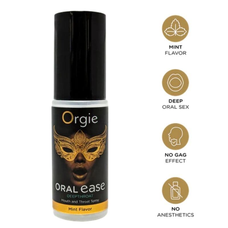 ORGIE - Oral Ease sprej za usta i grlo, menta, 50 ml