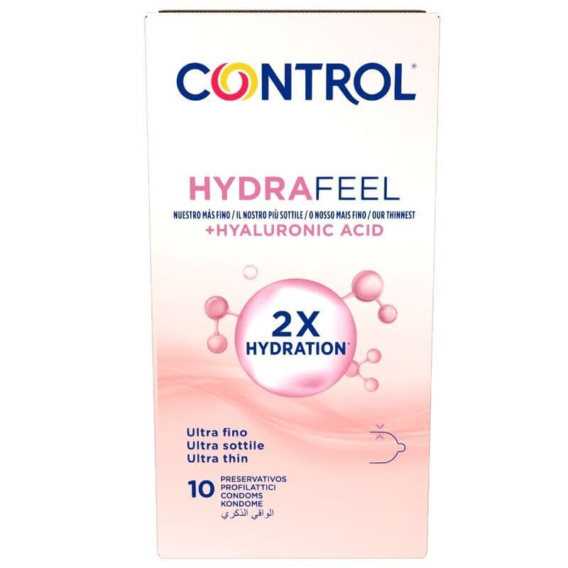 CONTROL - Hydrafeel ultra tanki kondomi s hialurono kislino, 10 kosov 2