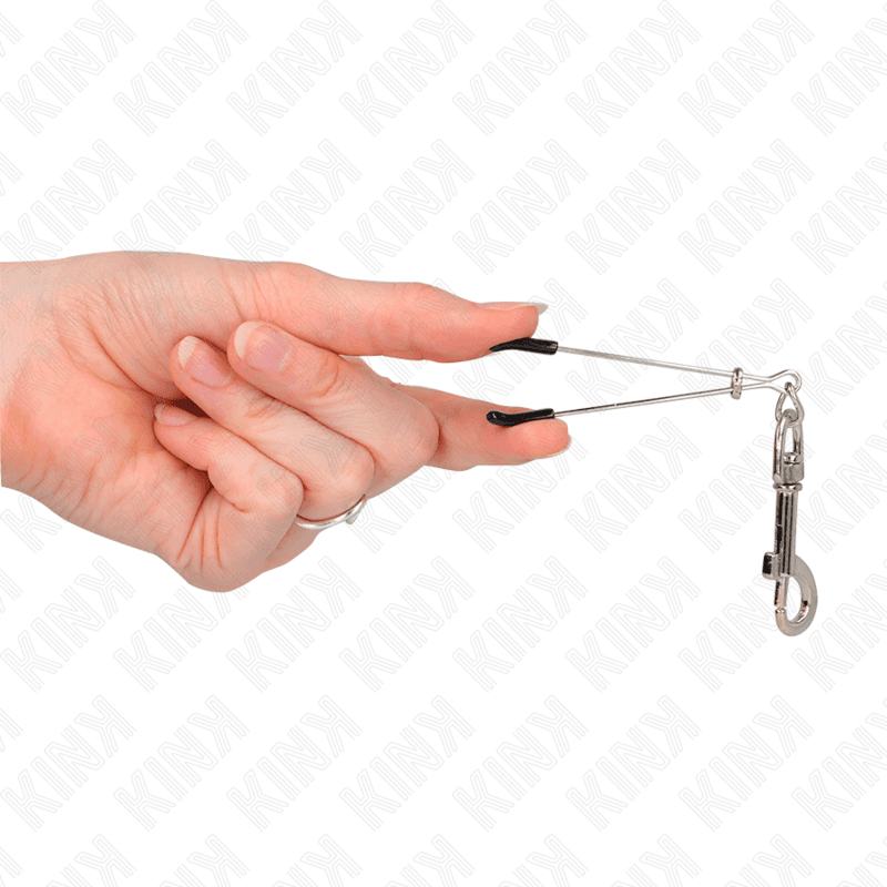 KINK - PINZA PER CAPEzzoli A GANCIO SOTTILE ARGENTO 7 CM 4