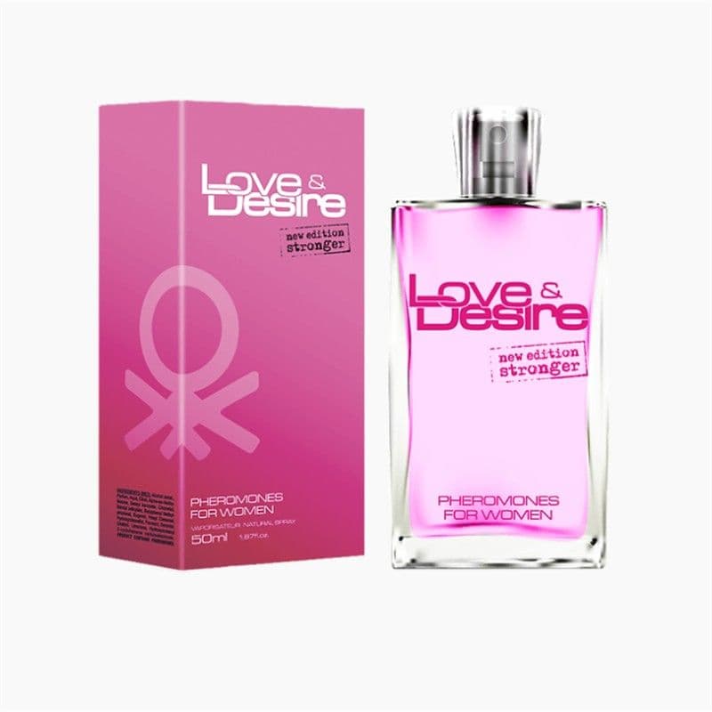 Profumo Love&Desire con ferormoni per donne (50 ml)