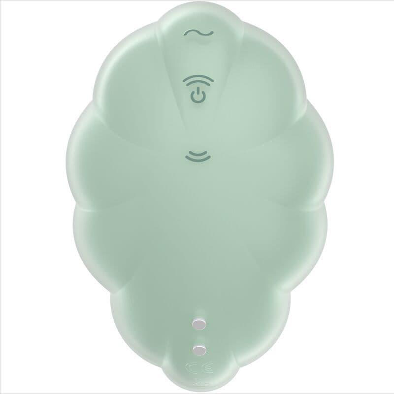 SATISFYER - VIBRATORE CLOUD DANCER GREEN AIR PULSE 3