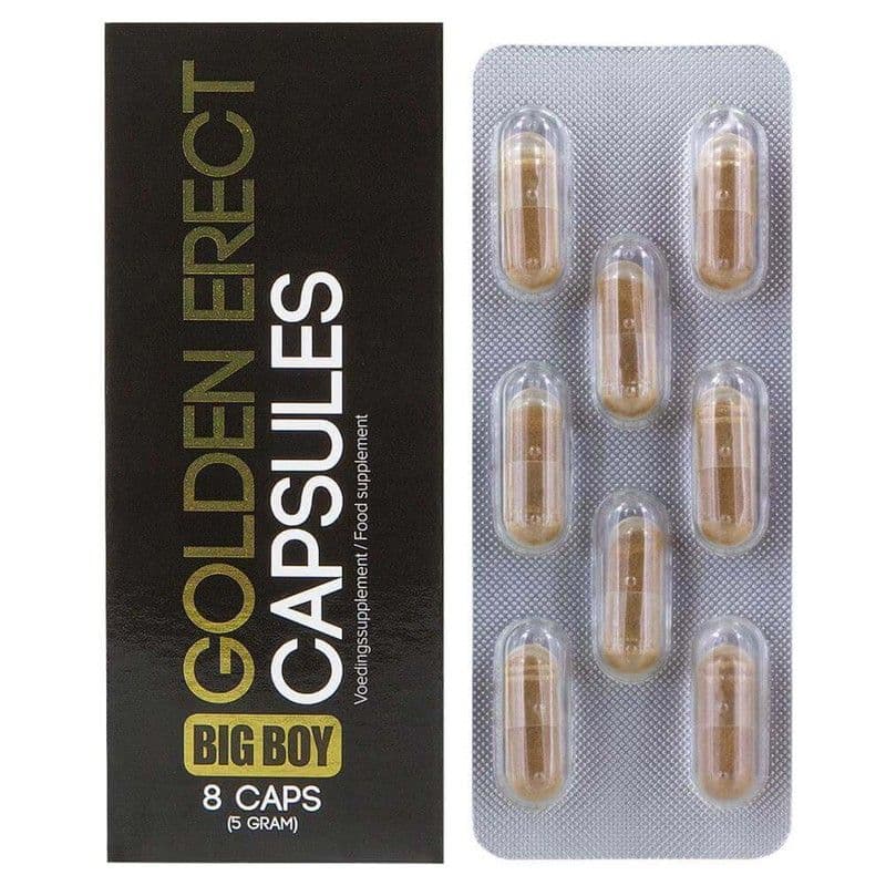 Erekcijske Kapsule Golden Erect (8 kapsul) 2