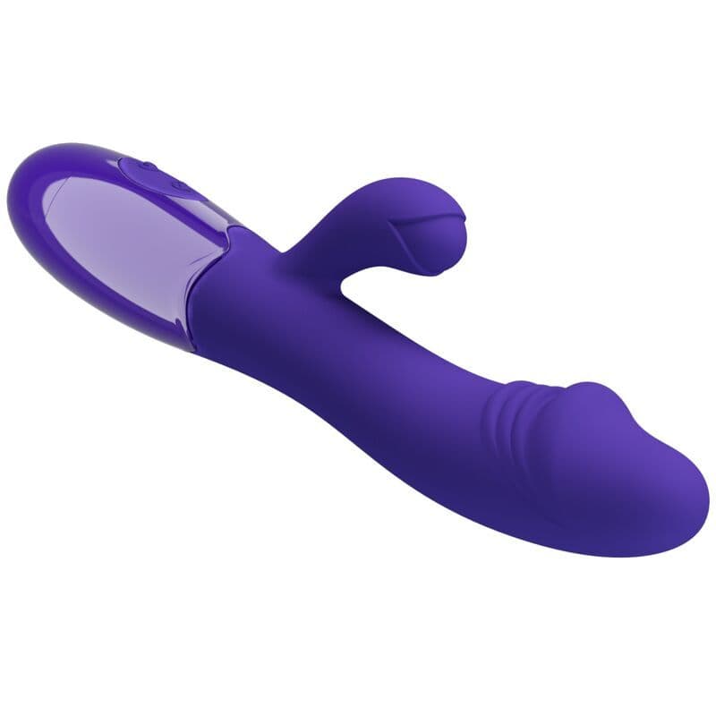 PRETTY LOVE, SNAPPY VIBRATOR ZA STIMULACIJU KLITORISA I G-TOČKE, LJUBIČASTI 3