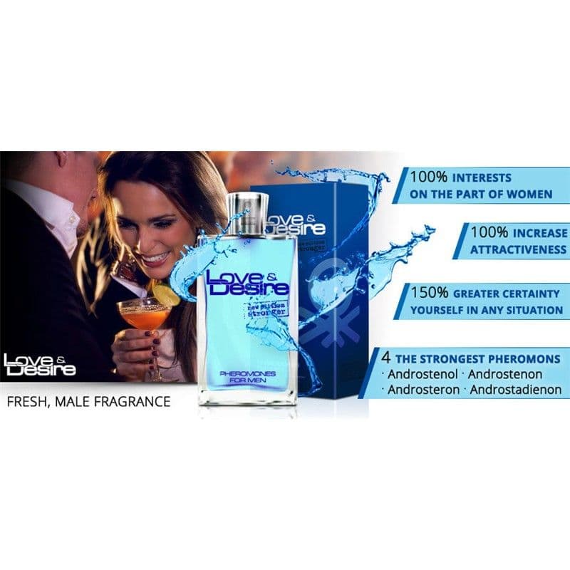 Profumo Love&Desire con feromoni per uomini (50 ml) 6