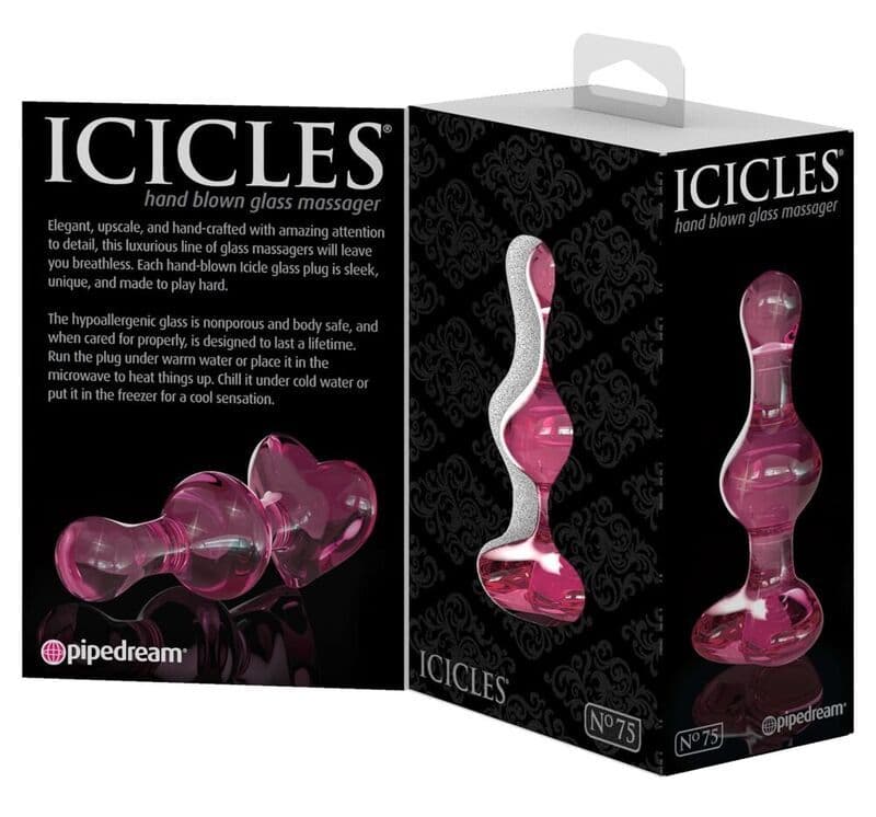 ICICLES - N. 75 GLAS DILDO 3
