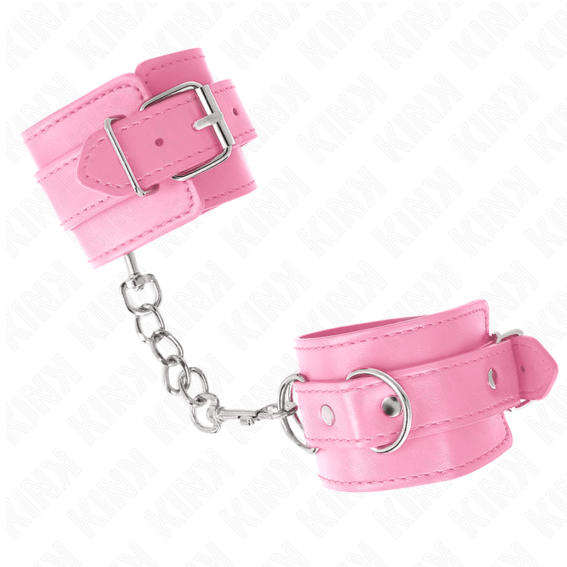 KINK - SIMPLE WRIST RESTRAINTS PINK ADJUSTABLE 20-23 CM X 5.5 CM 4