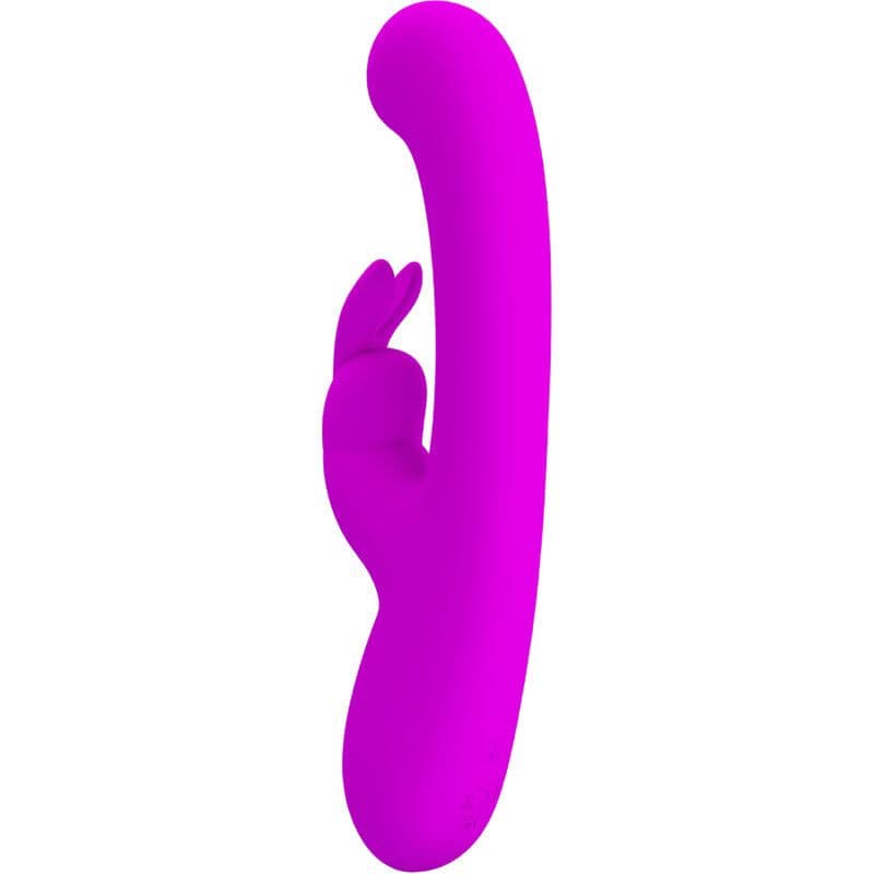 PRETTY LOVE - VIBRATORE LAMAR RABBIT E PUNTO G VIOLA 3