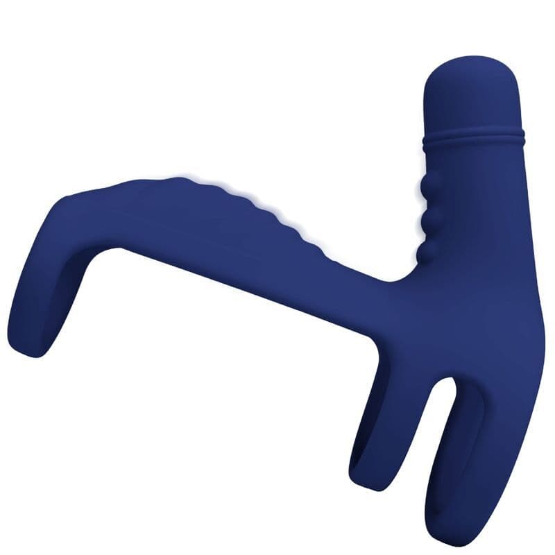 PRETTY LOVE - ELISH VIBRATIONSRING MIT VERLNGERUNG BLAU 2