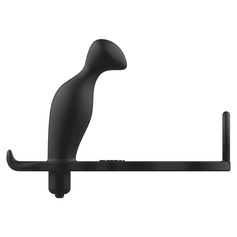 ADDICTED TOYS - ANAL PLUG WITH BLACK SILICONE RING 12 CM 3