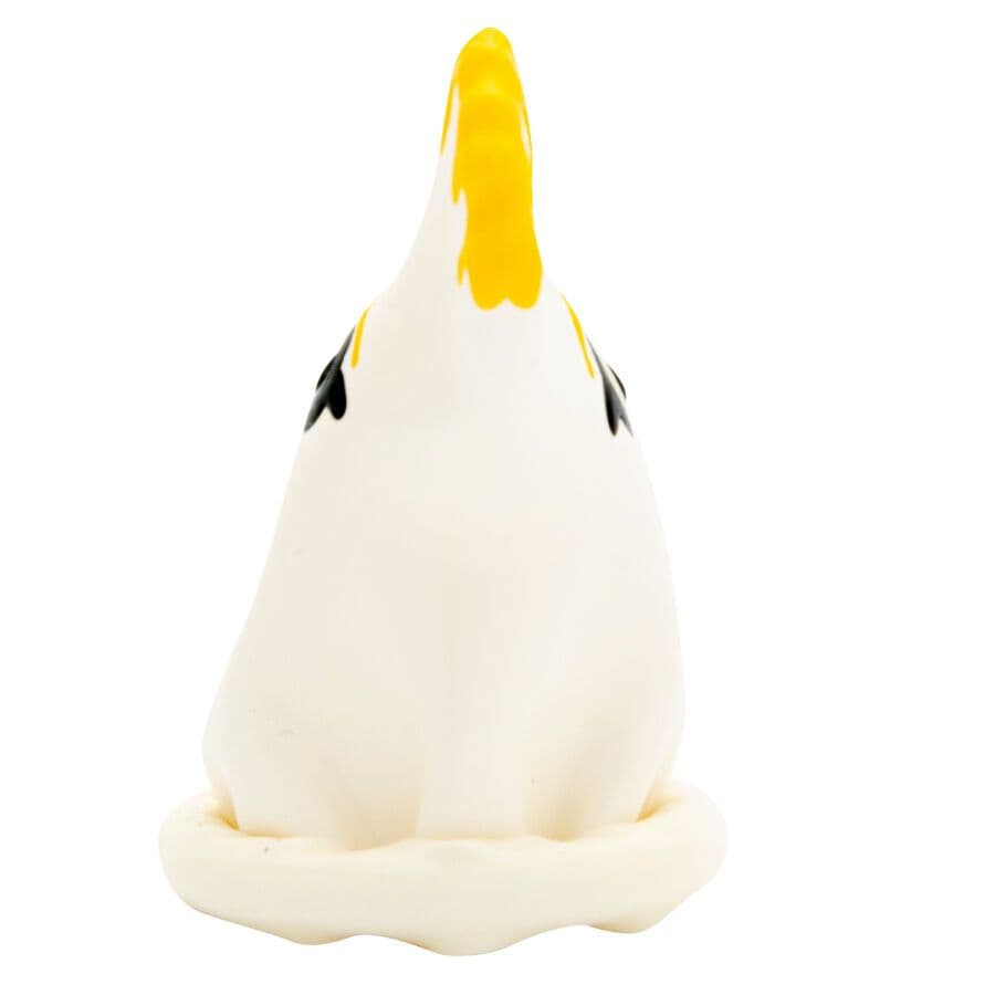 CONDOMERIE - HANDPAINTED NOVELTY CONDOMS PARROT WHITE 4