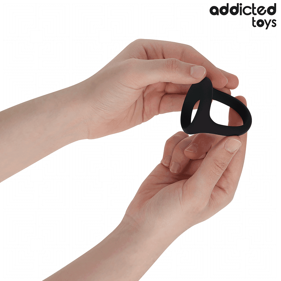 ADDICTED TOYS - TROSTRUKI DEBELI PRSTEN ZA PENIS 2