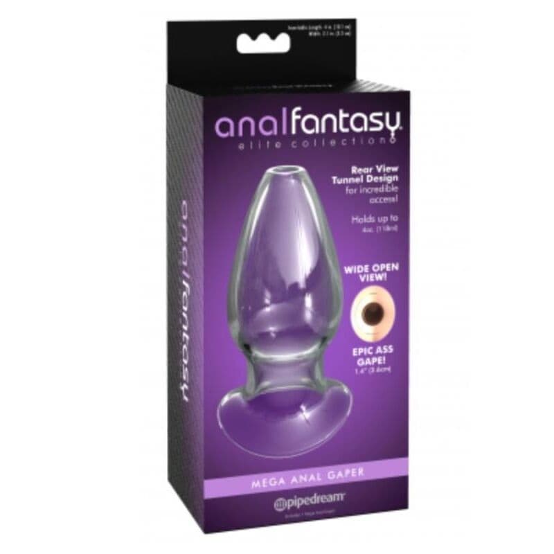 ANAL FANTASY ELITE - Mega Anal Gaper prozirni analni čep 3