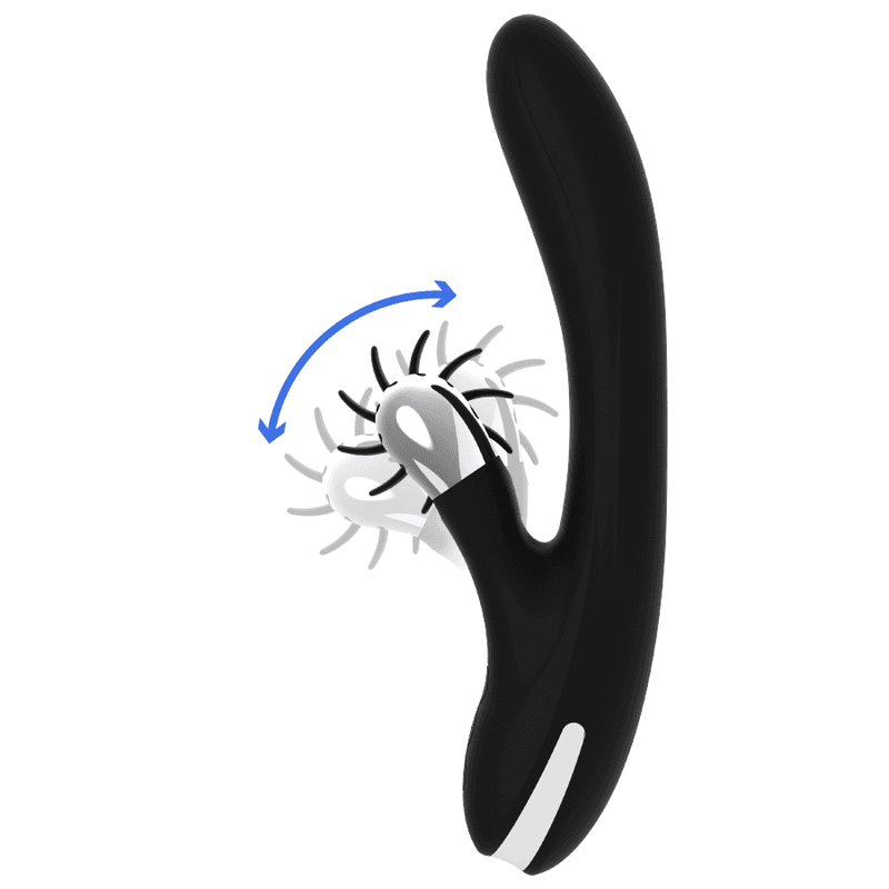 BLACK&SILVER - Vibrator za zečeve Bunny Johnny Vibrating Vibe 4