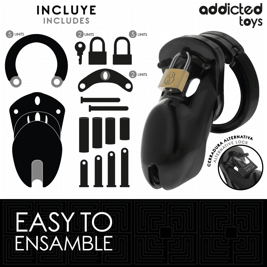 ADDICTED TOYS LOCKED - GABBIA PER PENE FORBIDDEN VAULT 10 CM 4